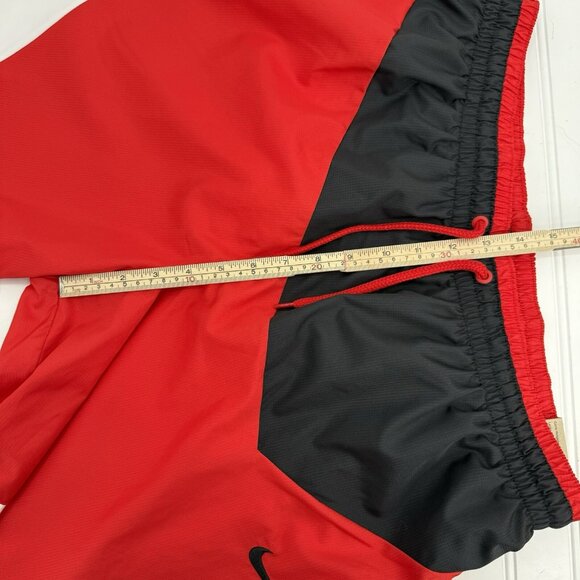 Nike‎ DNA Woven Shorts Basketball Red DH7559-010 Men’s XL Colorblock Mesh Lined - Picture 6 of 11